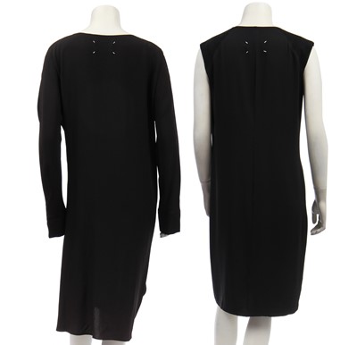 Lot 88 - A group of Martin Margiela clothing in mainly black and neutral shades, 2008