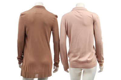 Lot 88 - A group of Martin Margiela clothing in mainly black and neutral shades, 2008