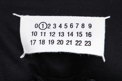 Lot 91 - A Maison Margiela charcoal-grey wool-cashmere coat, Autumn-Winter 2010