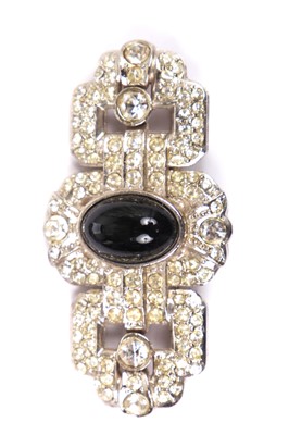 Lot 70 - A large group of mainly rhinestone costume jewellery, 1930s-1980s