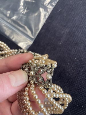 Lot 70 - A large group of mainly rhinestone costume jewellery, 1930s-1980s