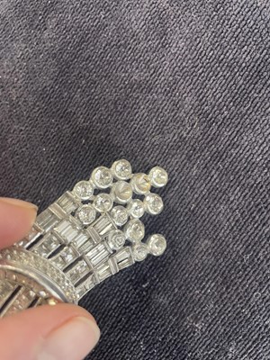 Lot 70 - A large group of mainly rhinestone costume jewellery, 1930s-1980s
