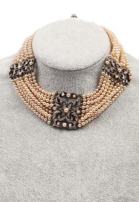 Lot 70 - A large group of mainly rhinestone costume jewellery, 1930s-1980s