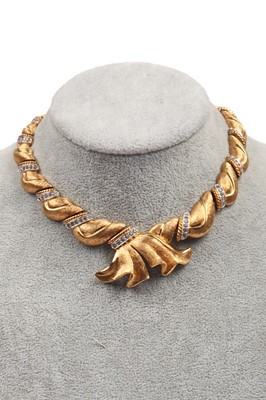 Lot 73 - A group of mainly gilt metal jewellery, mainly 1980s