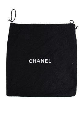 Lot 17 - A Chanel black lambskin leather handbag, 2006-08
