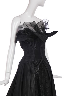 Lot 551 - A Yohji Yamamoto black two-piece ensemble, Spring-Summer 1999