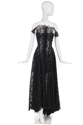 Lot 551 - A Yohji Yamamoto black two-piece ensemble, Spring-Summer 1999