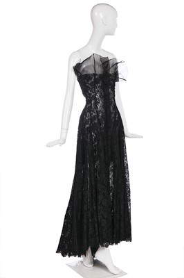 Lot 551 - A Yohji Yamamoto black two-piece ensemble, Spring-Summer 1999