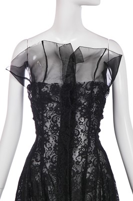 Lot 551 - A Yohji Yamamoto black two-piece ensemble, Spring-Summer 1999