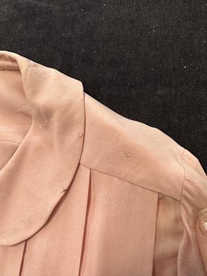 Lot 12 - Two Chanel silk crepe de chine dresses, 1980s