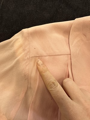 Lot 12 - Two Chanel silk crepe de chine dresses, 1980s