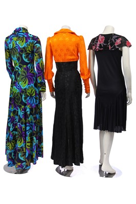 Lot 309 - A group of evening and dinnerwear, 1970s