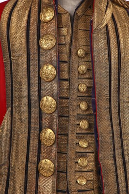 Lot 210 - A British Royal Household Footman’s livery for the reign of King Edward VII, circa 1902