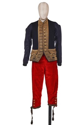 Lot 210 - A British Royal Household Footman’s livery for the reign of King Edward VII, circa 1902