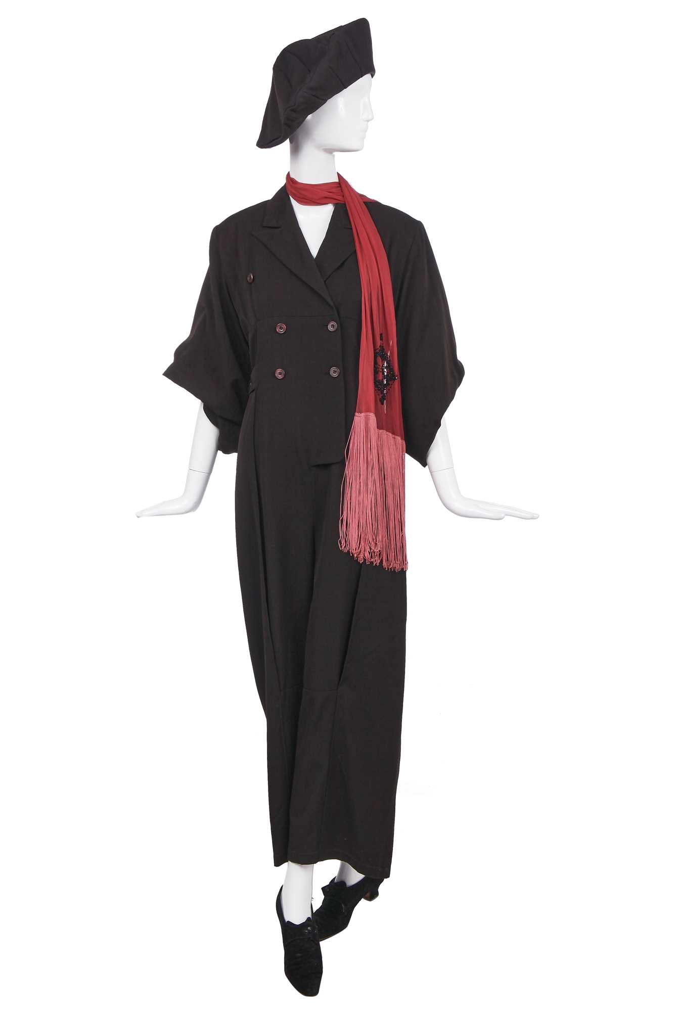 Lot 108 - A complete jumpsuit ensemble, 'Hairclips', Autumn-Winter, 1988-89