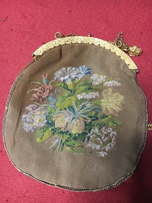 Lot 480 - A group of reticules and purses, 1810s-1860s