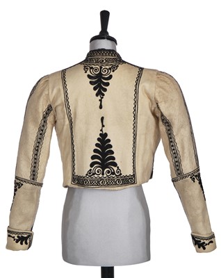 Lot 499 - An embroidered purple velvet waistcoat, probably Serbian Ottoman empire, mid-19th century