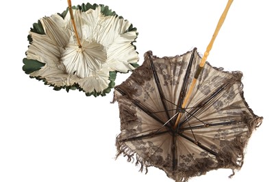 Lot 479 - A straw bonnet, circa 1860