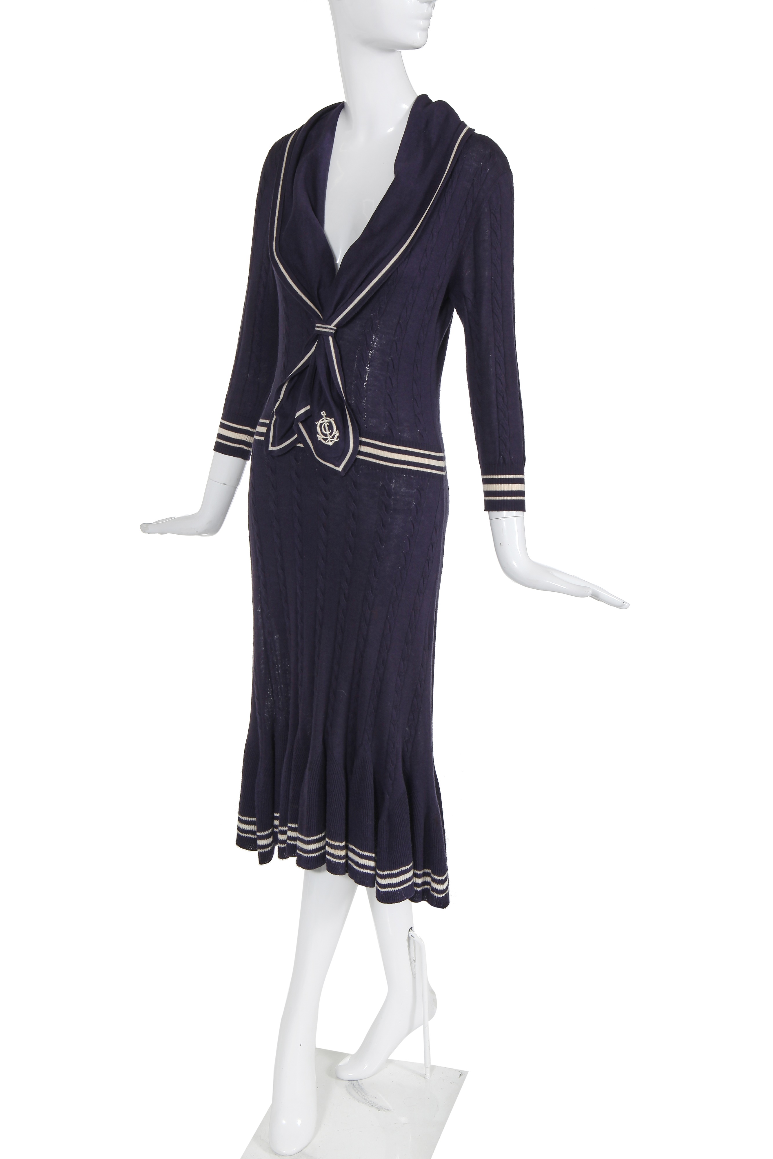 Lot 349 - An Alexander McQueen knitted wool 'Sailor'