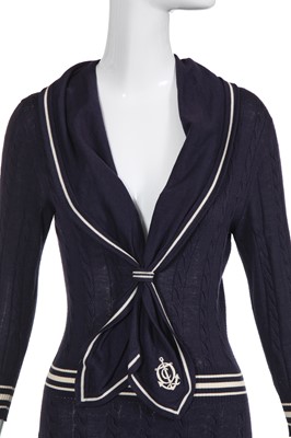 Lot 349 - An Alexander McQueen knitted wool 'Sailor' Lot 349 - An Alexander McQueen knitted wool 'Sailor'