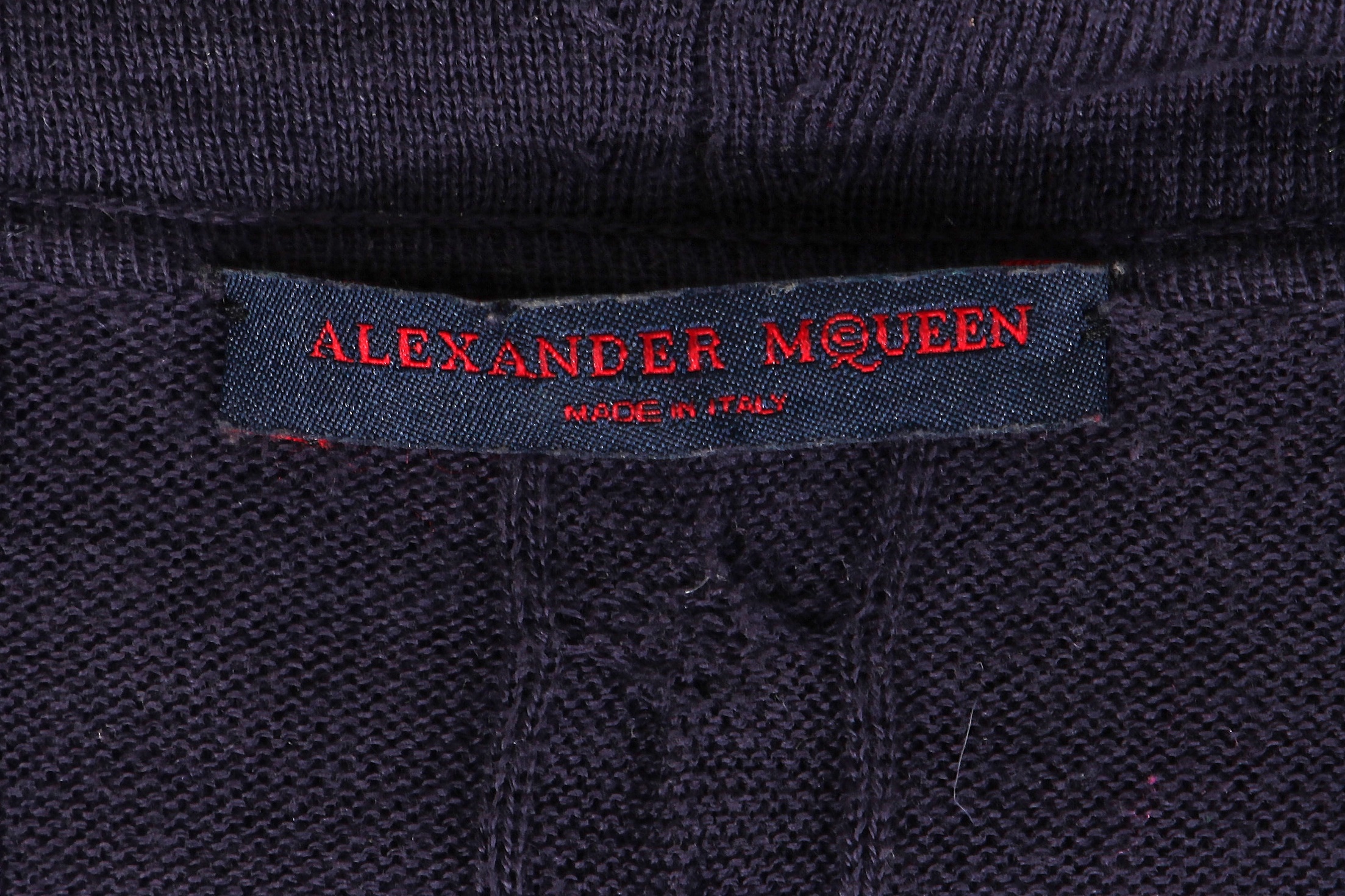 Lot 349 - An Alexander McQueen knitted wool 'Sailor'