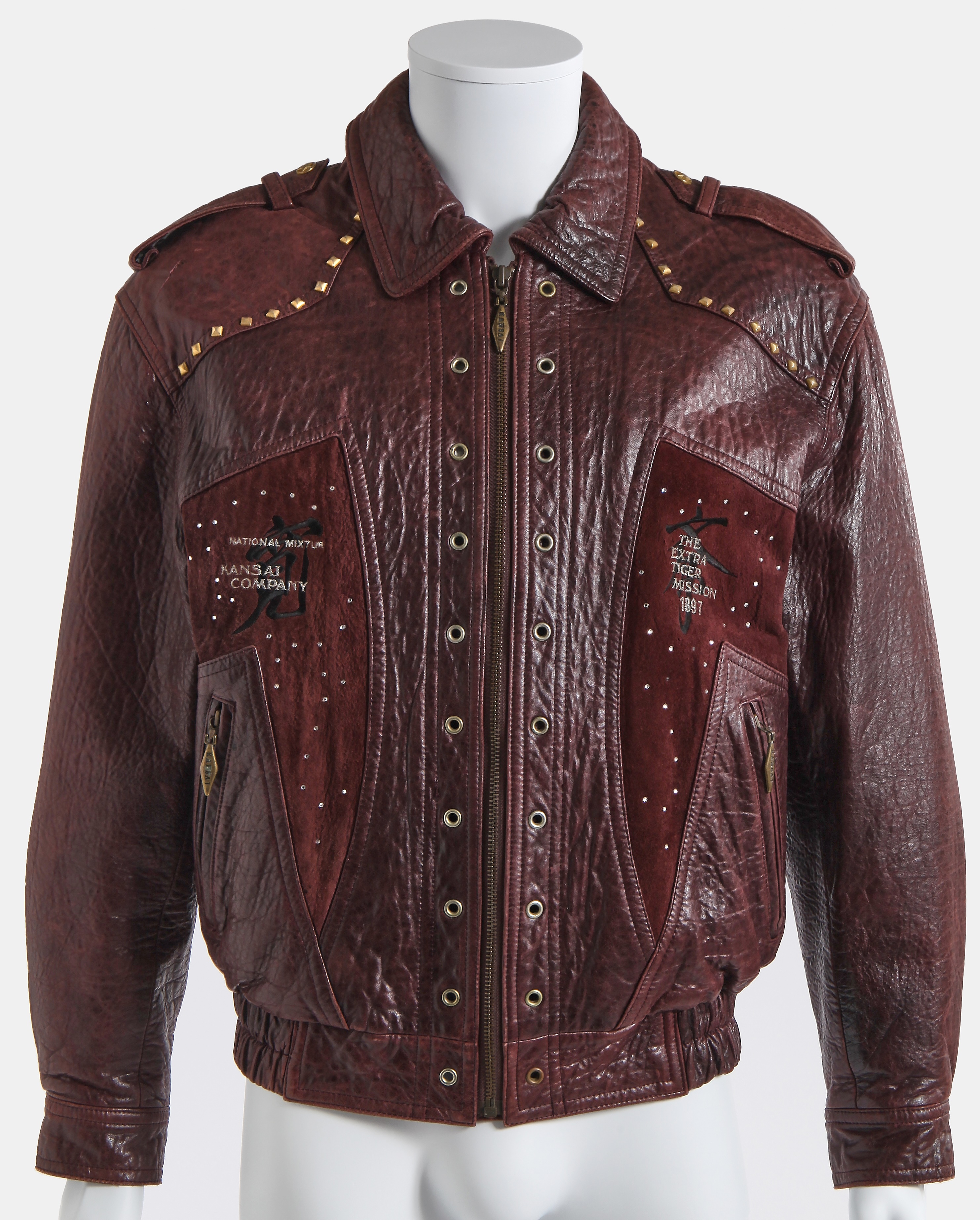 Lot 63 - A good Kansai Yamamoto man's brown leather