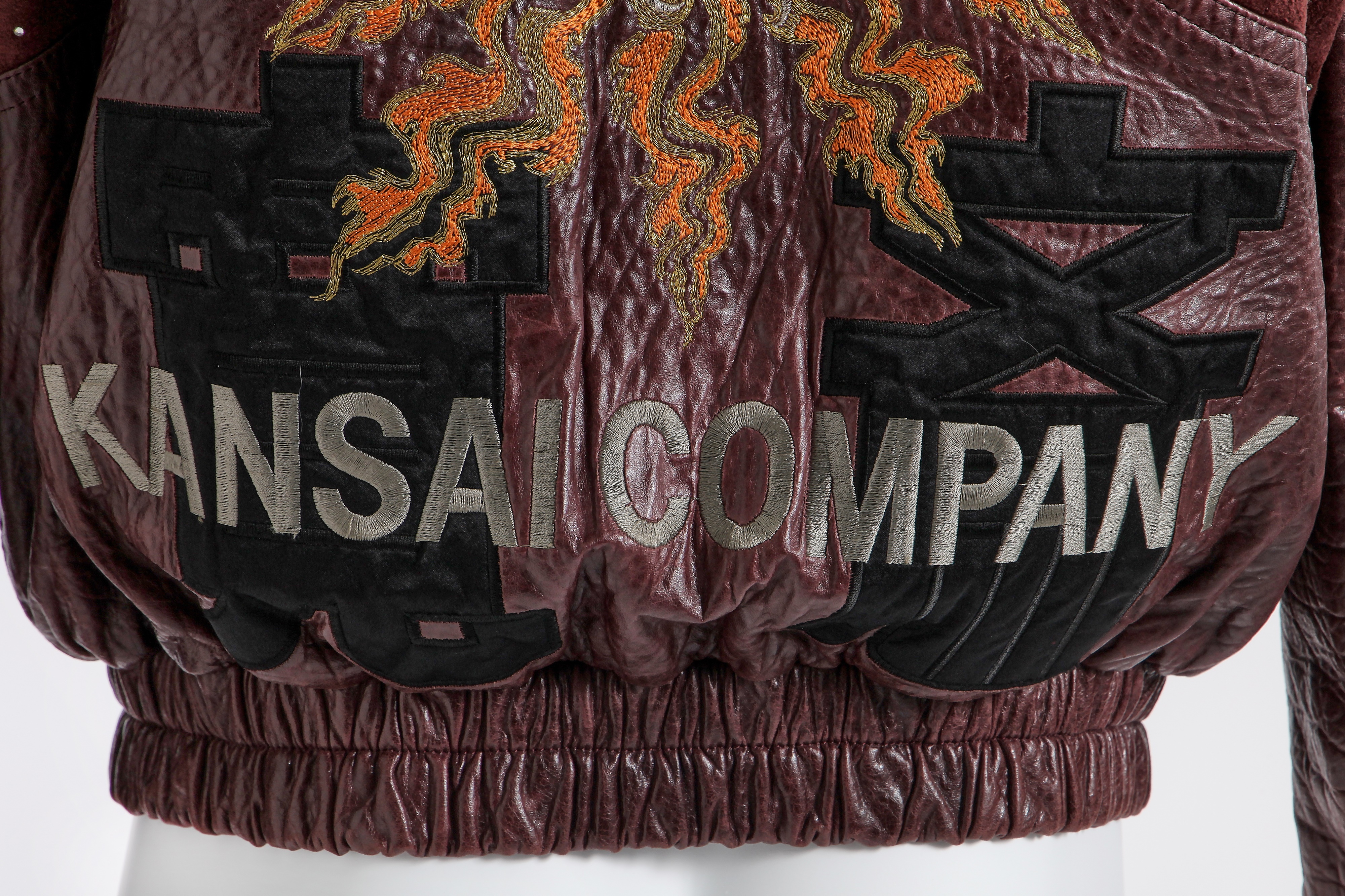 Lot 63 - A good Kansai Yamamoto man's brown leather