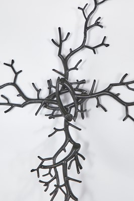 Lot 128 - A rare Jean Paul Gaultier crucifix necklace, 'Tribute to Frida Kahlo/Flamenco' collection, Spring-Summer 1998