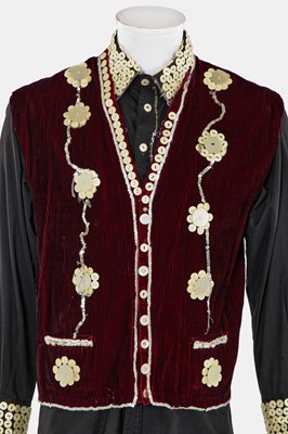 Lot 27 - A Pearly King's ensemble, circa 1979