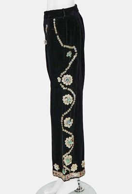 Lot 27 - A Pearly King's ensemble, circa 1979