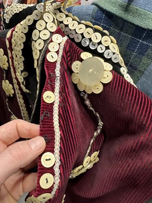 Lot 27 - A Pearly King's ensemble, circa 1979