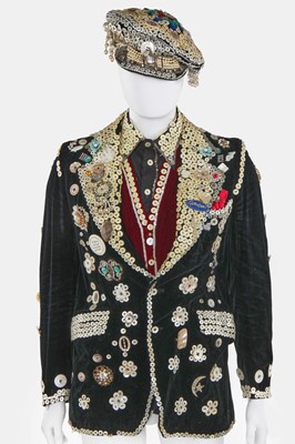 Lot 27 - A Pearly King's ensemble, circa 1979