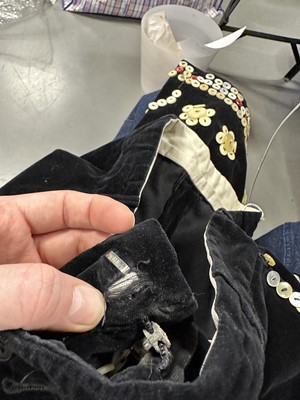 Lot 27 - A Pearly King's ensemble, circa 1979