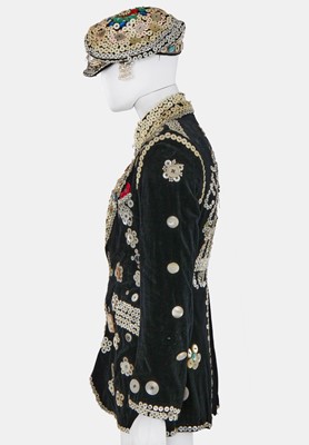 Lot 27 - A Pearly King's ensemble, circa 1979