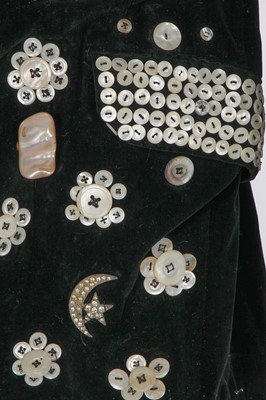 Lot 27 - A Pearly King's ensemble, circa 1979