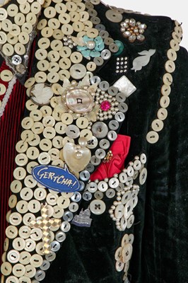 Lot 27 - A Pearly King's ensemble, circa 1979