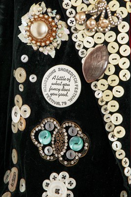 Lot 27 - A Pearly King's ensemble, circa 1979