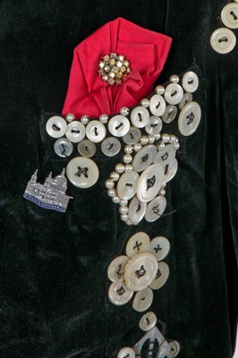 Lot 27 - A Pearly King's ensemble, circa 1979