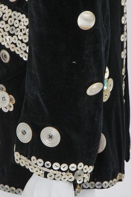 Lot 27 - A Pearly King's ensemble, circa 1979