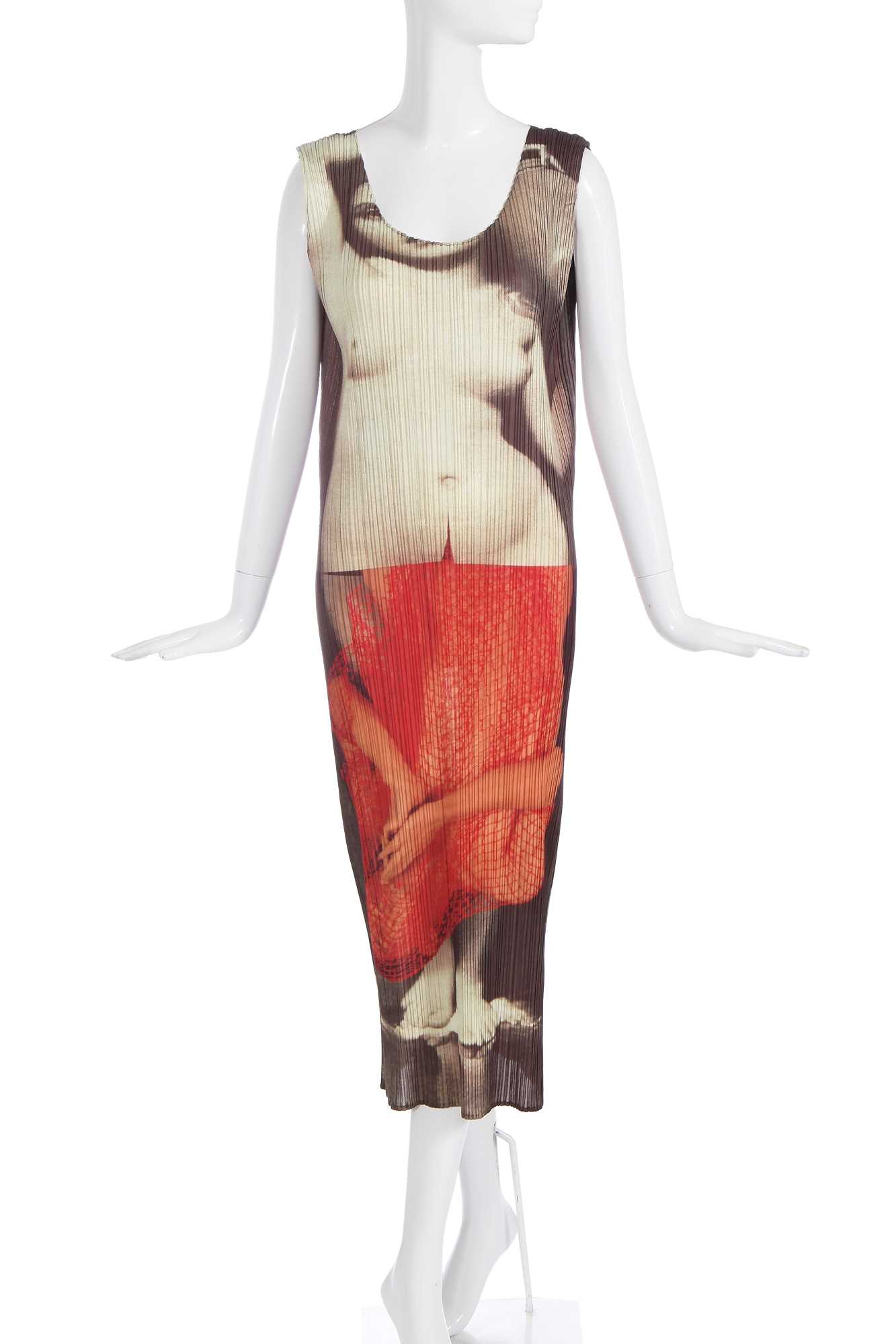 Lot 158 - An Issey Miyake/Yasumasa Morimura  'Portrait' dress, Guest Artists Series, No 1, 1996