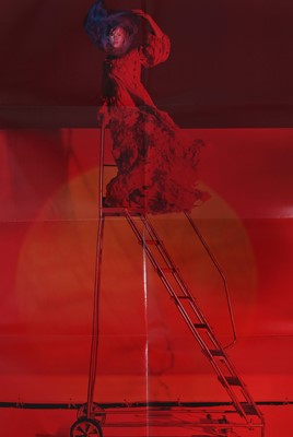 Lot 158 - An Issey Miyake/Yasumasa Morimura  'Portrait' dress, Guest Artists Series, No 1, 1996