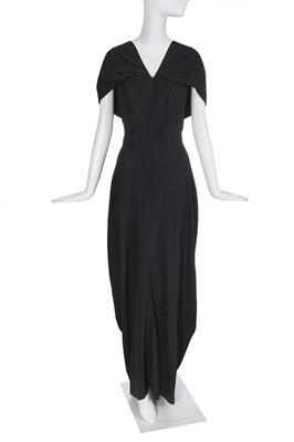 Lot 463 - A rare Schiaparelli haute couture evening gown, circa 1938