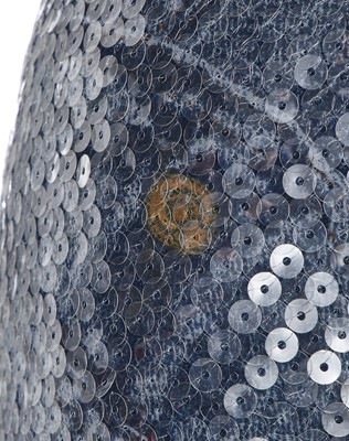 Lot 151 - A Christian Dior by John Galliano denim print sequined dress, 'Fly Girl' collection, Autumn-Winter 2000-01