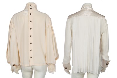 Lot 13 - Two Chanel blouses and a Chanel dress, modern