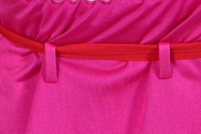 Lot 154 - A Christian Dior by John Galliano shocking pink viscose jersey dress, 'Tough Chic' collection, Spring-Summer 2003