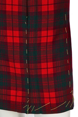 Lot 257 - Two Vivienne Westwood tartan skirts, circa 1990