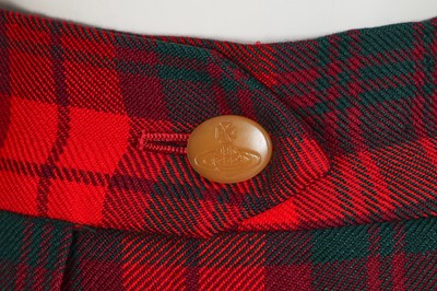 Lot 257 - Two Vivienne Westwood tartan skirts, circa 1990
