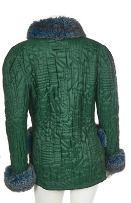 Lot 292 - A Jean Paul Gaultier quilted circuit board jacket 'Mad Max' collection, Autumn-Winter 1995-96