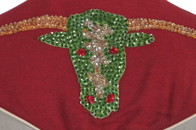 Lot 118 - Four men's embellished wool Western shirts, mid-20th century