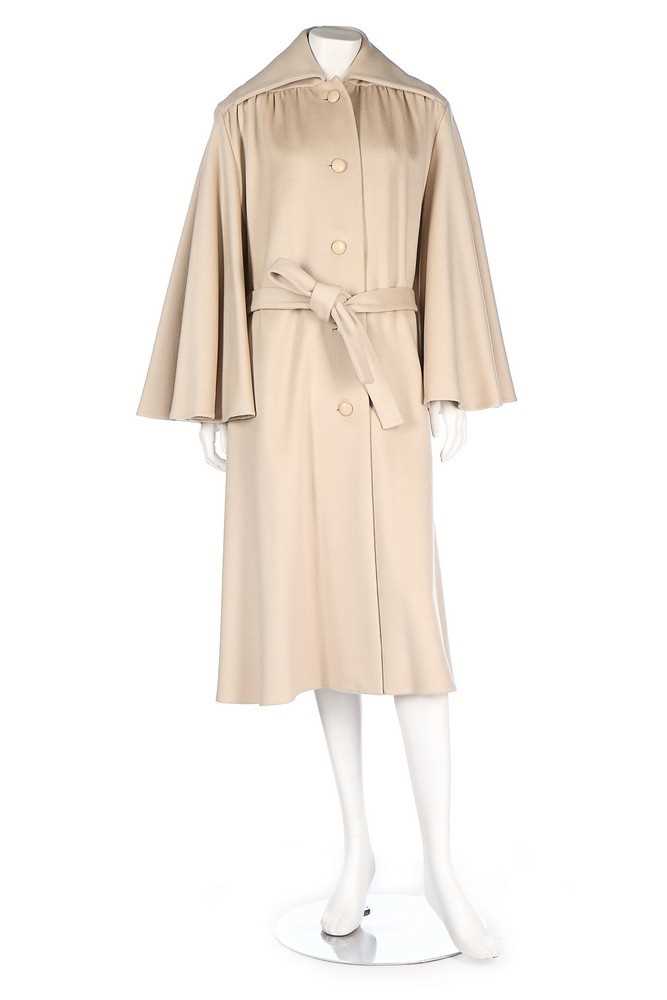 Lot 29 - A Marc Bohan for Christian Dior beige wool...